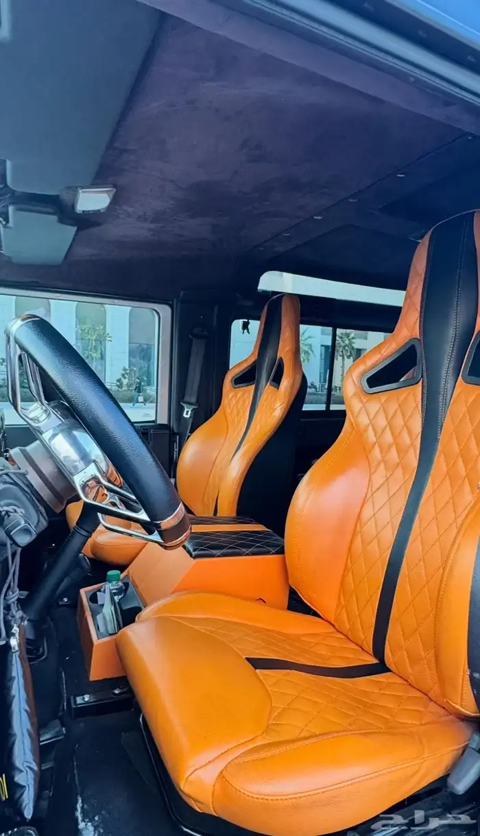 ديفندر 2013 تعديل خان اصلي واللون فضي نادر جدا 7