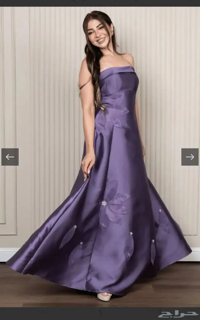 فستان بنفسجي ( جديد) 2