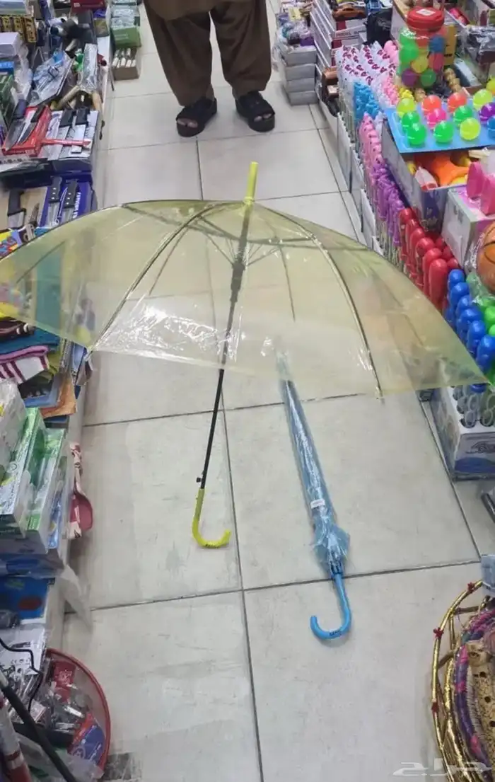 مظلات مطريه شمسيه معاطف المطر صغير وكبير 7