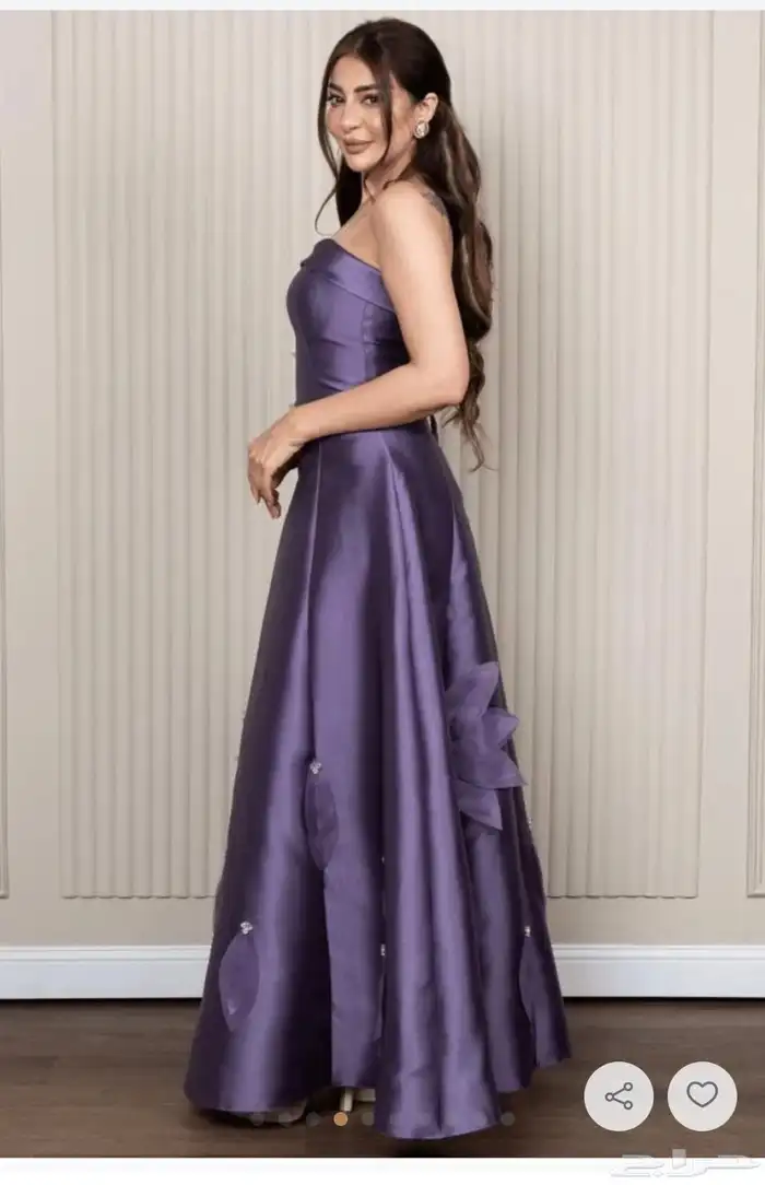 فستان بنفسجي ( جديد) 3
