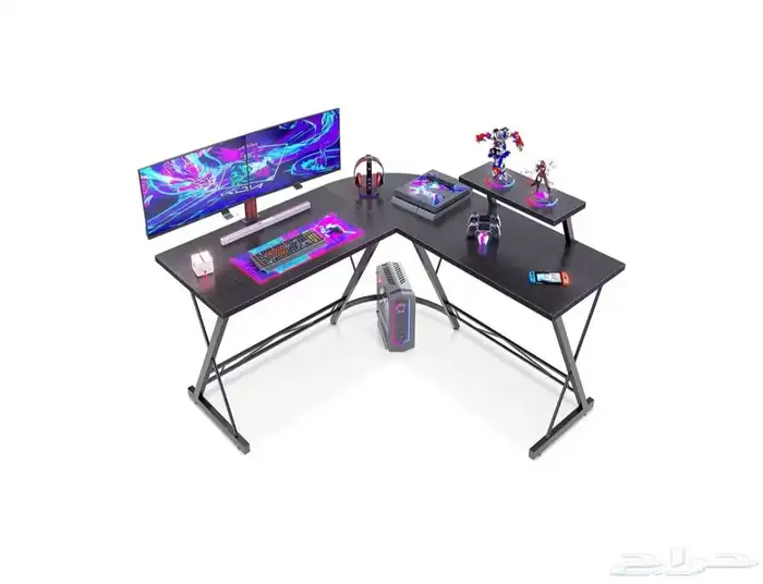 طاوله قيمنق شكل حرف L 0