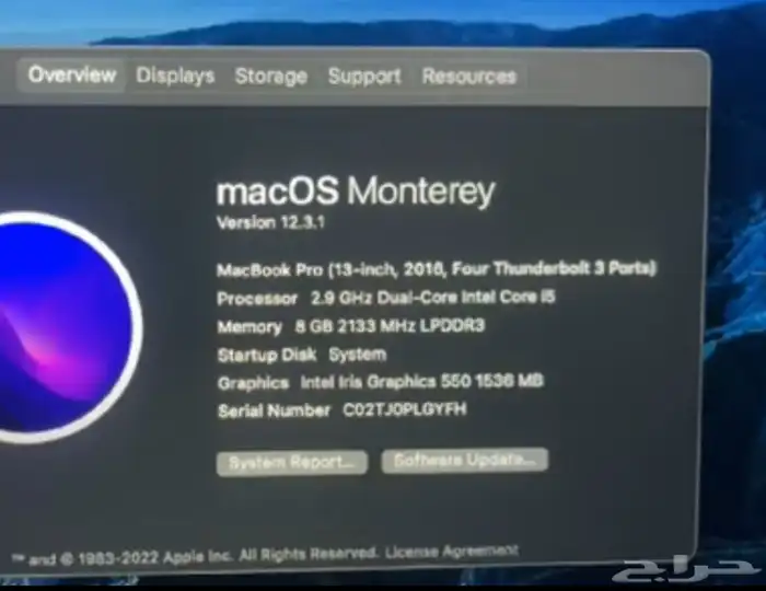 ماك بوك برو 2016 4