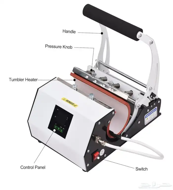 مكبس حراري يكفي مق حجم 20oz اشتريته با 600 وببيعه 400 0