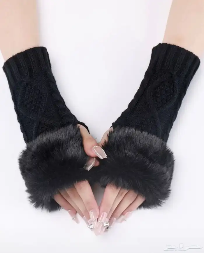 قفازات شتويه وقفازات طويله للمرفق 3