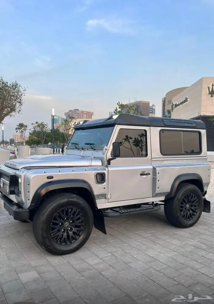 ديفندر 2013 تعديل خان اصلي واللون فضي نادر جدا 10