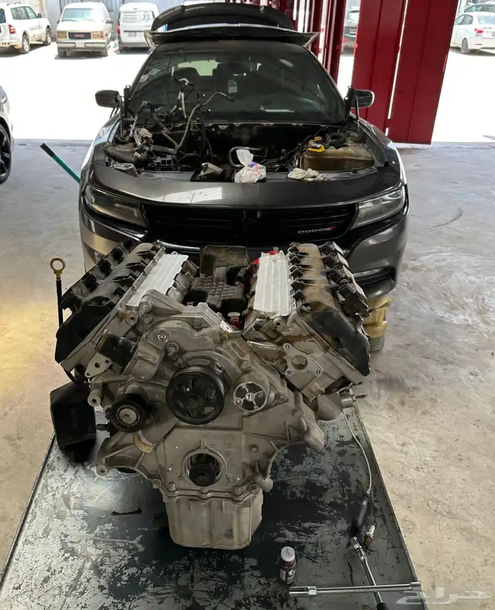 توضيب مكائن دوج تشارجر وتغير تكيات الماكينة صيانة ميزان 6