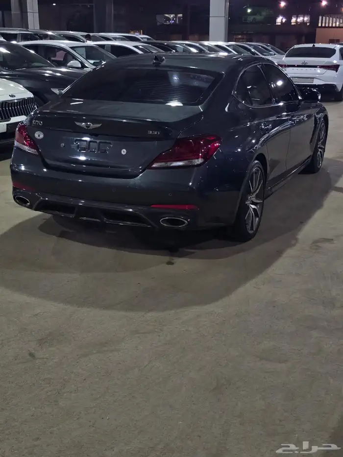 هيونداي جنسيس G70 رمادى 2020 بنزين بطاقة جمركية وارد كوريا 6