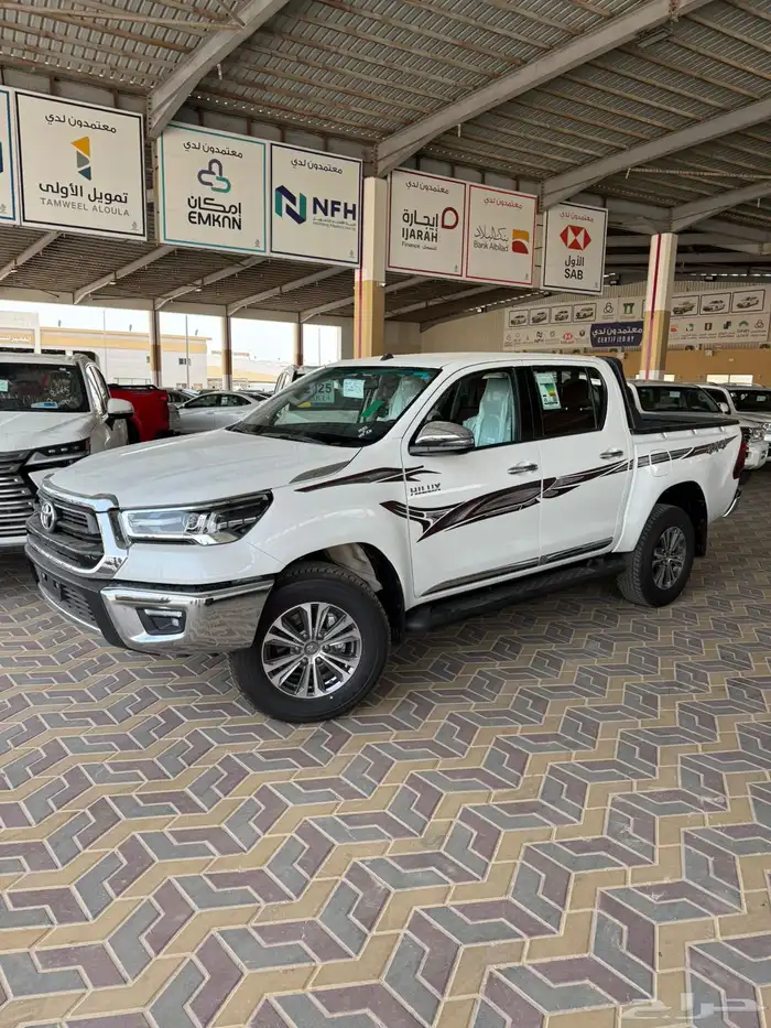 هايلوكس بنزين فل كامل 2025 سعودي تماتيك دبل (133900)شامل 1