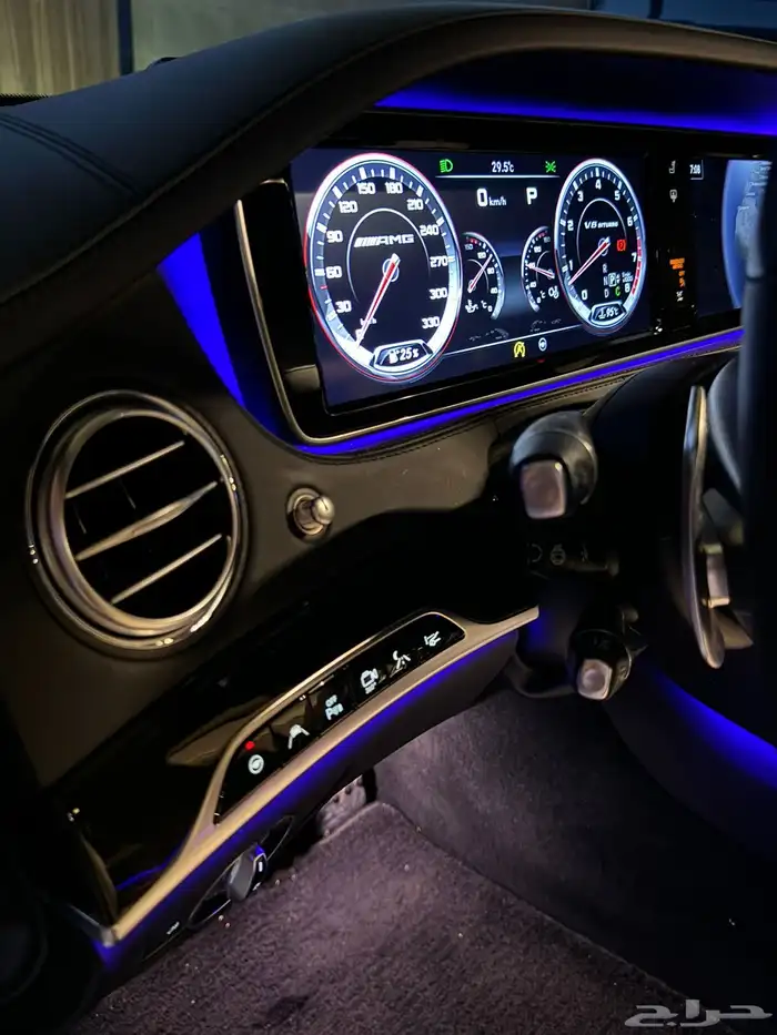 مرسيدس S63 اصل مو ترهيم فل كامل 2017 5