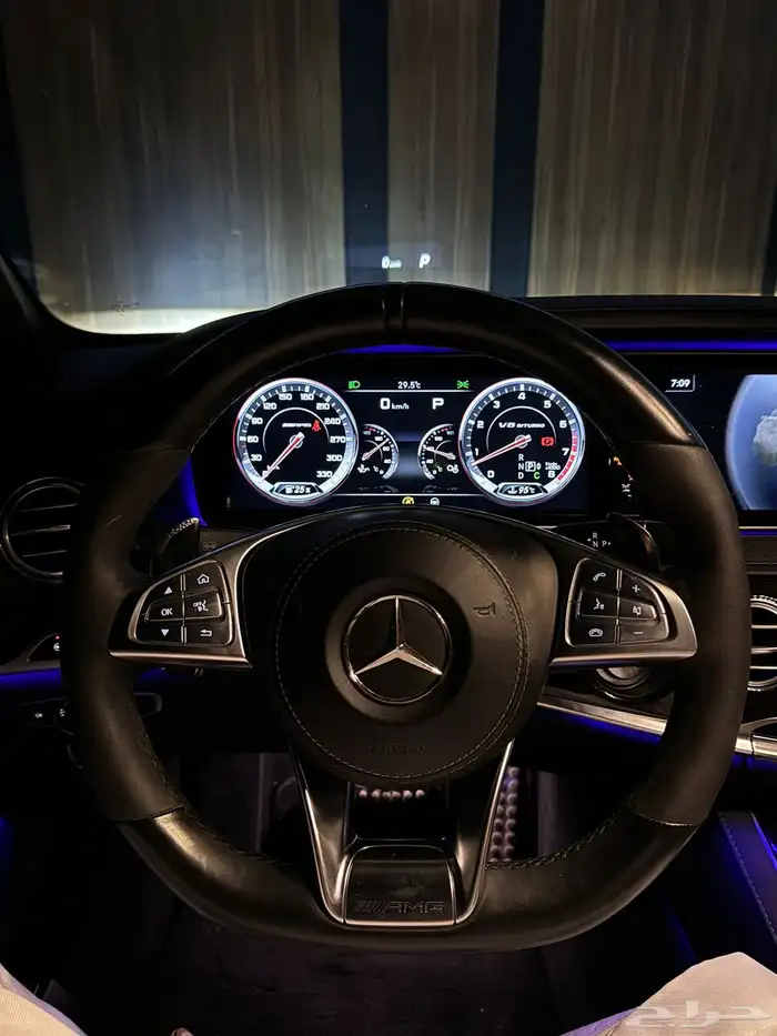 مرسيدس S63 اصل مو ترهيم فل كامل 2017 6