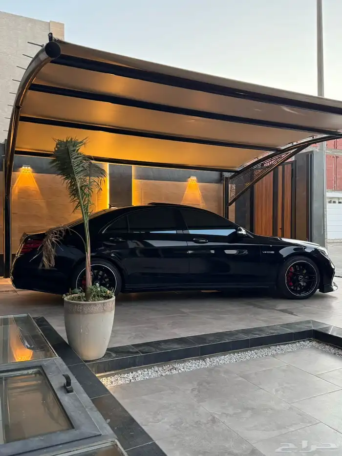 مرسيدس S63 اصل مو ترهيم فل كامل 2017 12