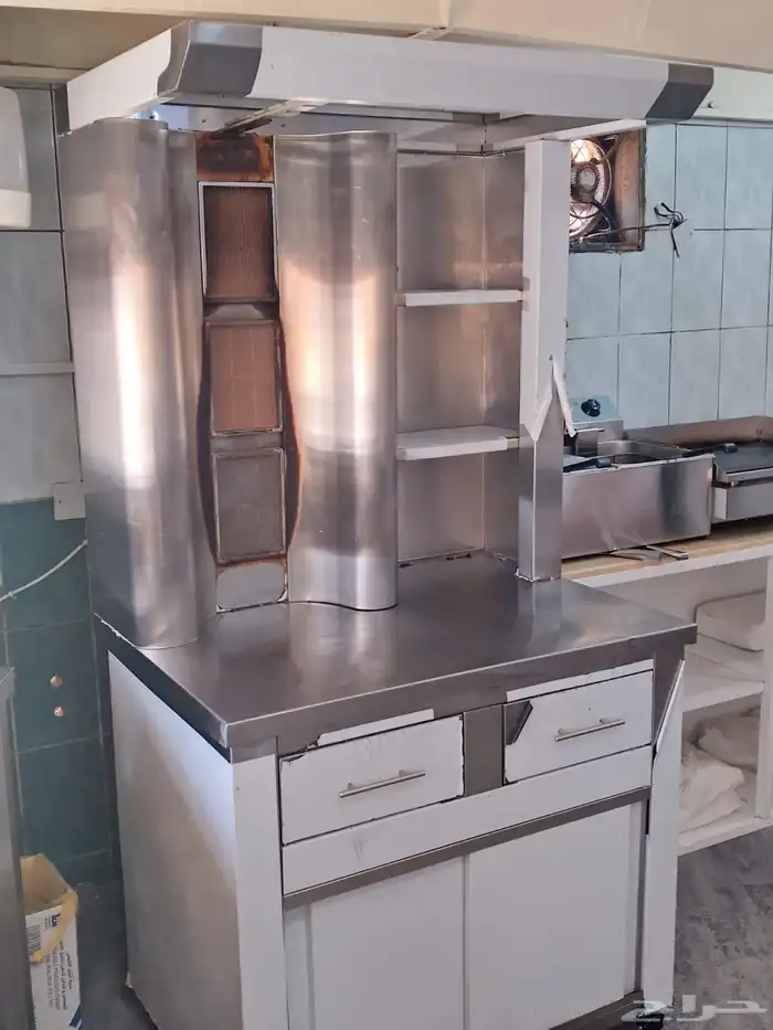 مطعم شاورما اغراض اثاث ماكينة شاورما 0