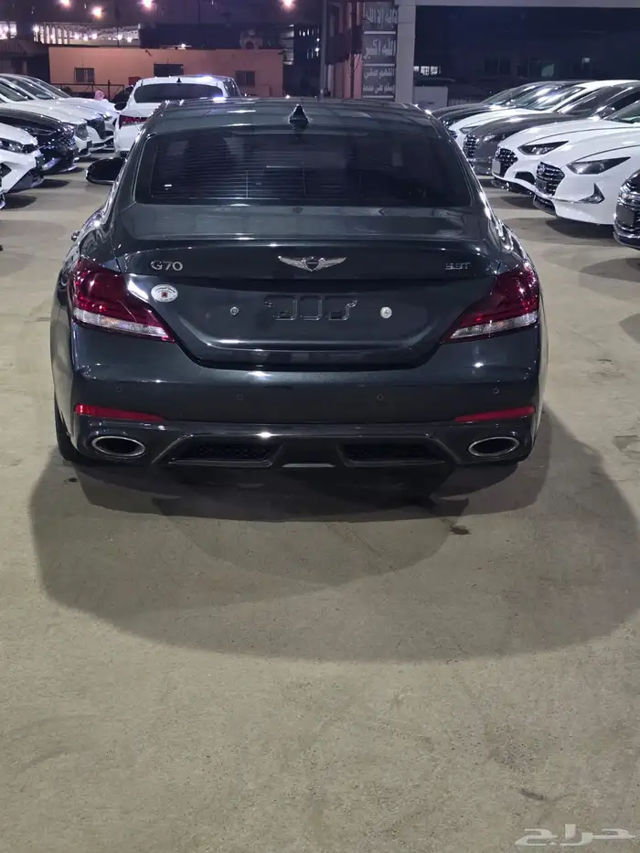 هيونداي جنسيس G70 رمادى 2020 بنزين بطاقة جمركية وارد كوريا 3