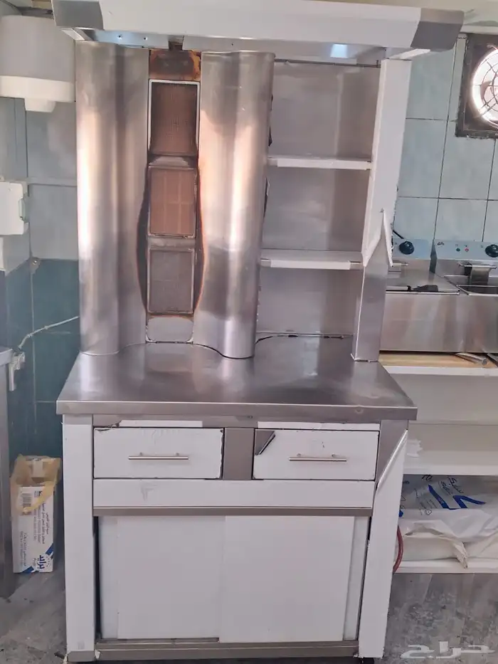 مطعم شاورما اغراض اثاث ماكينة شاورما 1