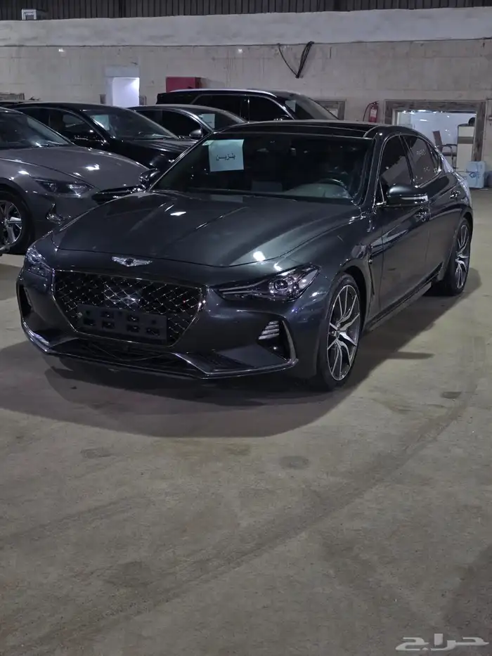 هيونداي جنسيس G70 رمادى 2020 بنزين بطاقة جمركية وارد كوريا 5