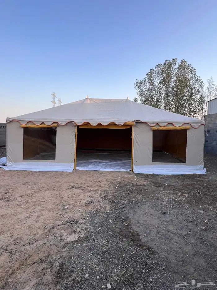 خيمة منزلية بدون أوتاد بدون حبال -خيمة الملكيه 7