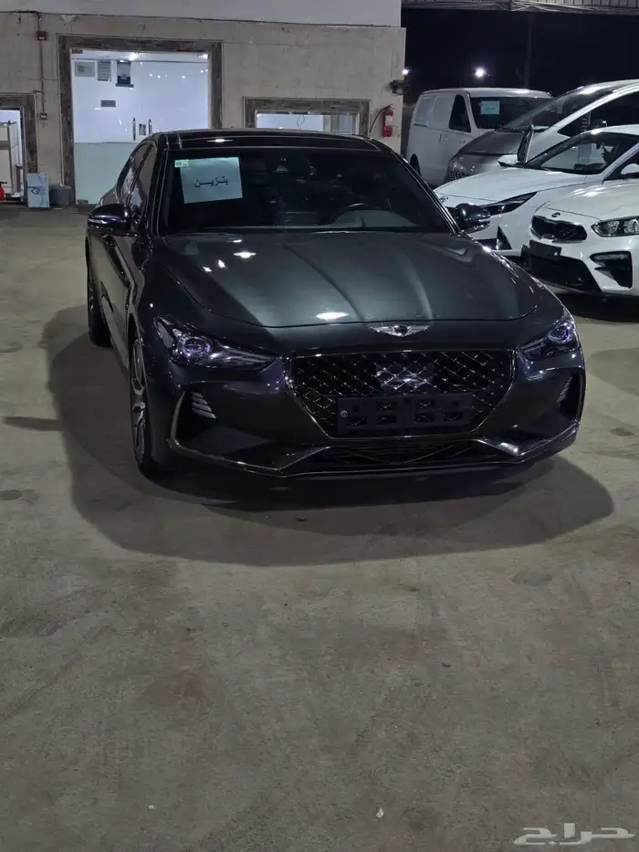 هيونداي جنسيس G70 رمادى 2020 بنزين بطاقة جمركية وارد كوريا 1