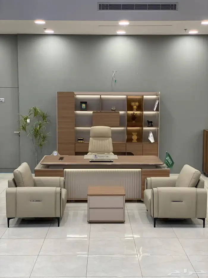 طاولات مكتبية فاخرة جديدة تمام ا للرئيس موجود 19