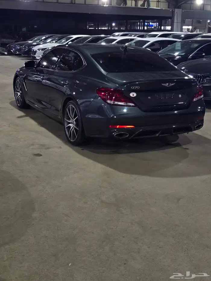 هيونداي جنسيس G70 رمادى 2020 بنزين بطاقة جمركية وارد كوريا 4