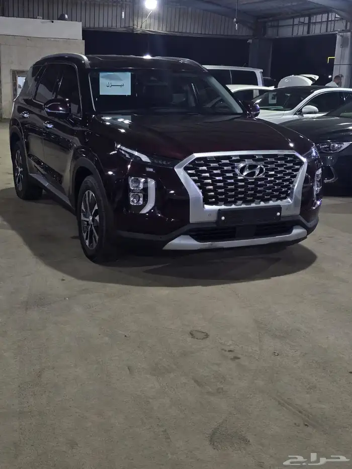 هيونداي باليسيد دم الغزال 2022 ديزل بطاقة جمركية وارد كوريا 1