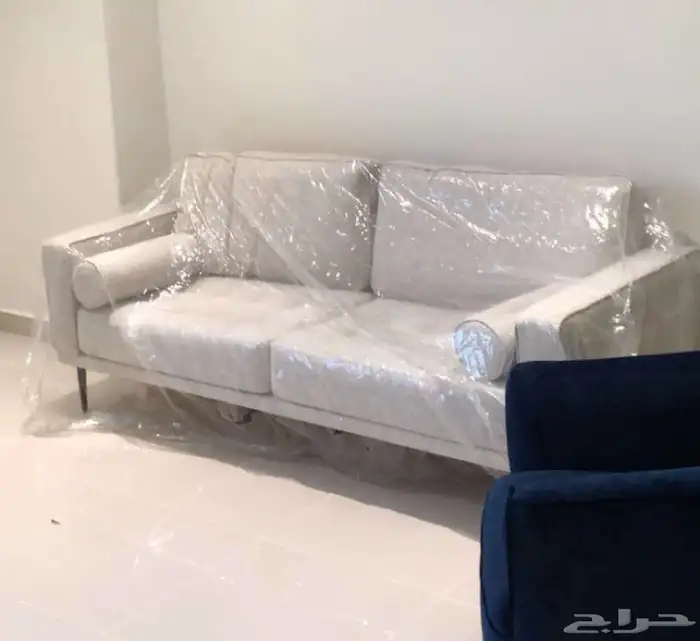 كنب من اشلي للبيع واثنين صوفا فراديه من ابيات ابجور 0