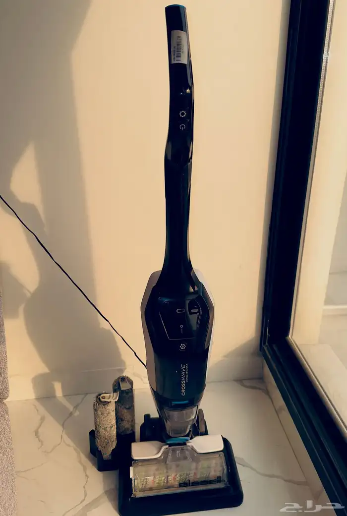 بيسل كروس ويف ماكس 3في1 مكنسة للأسطح الجافة والرطبة لاسلكية 0