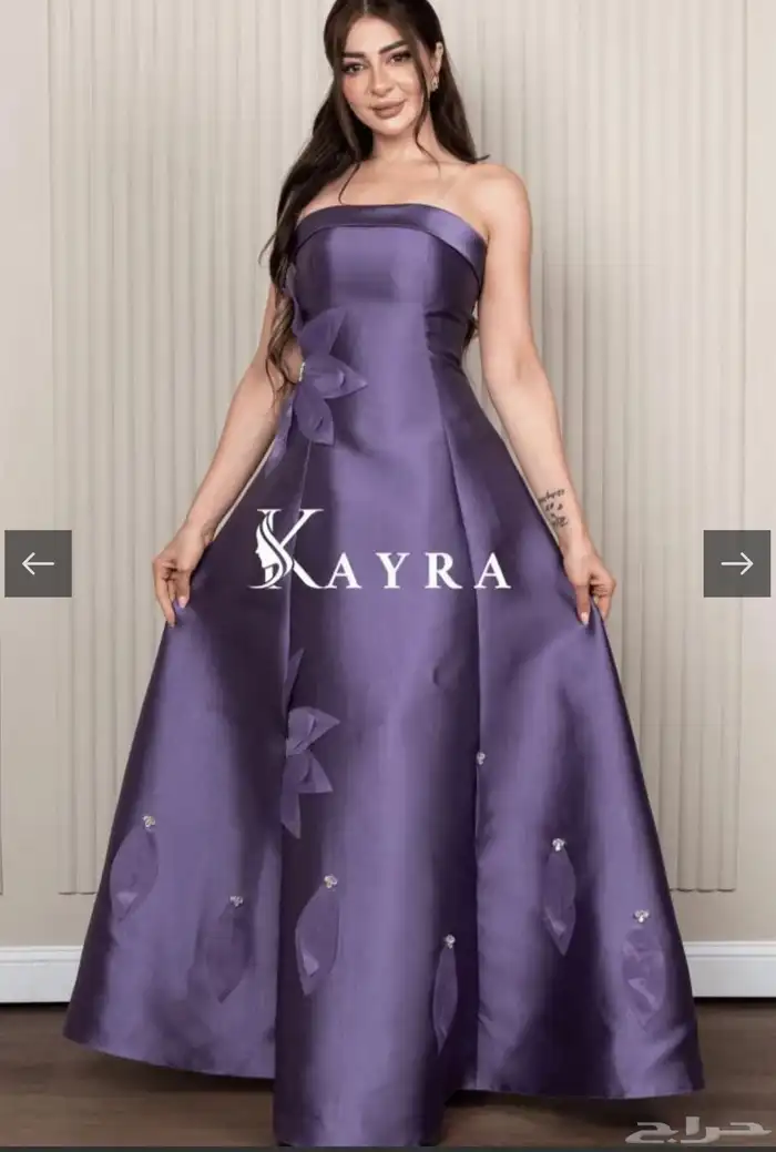 فستان بنفسجي ( جديد) 1