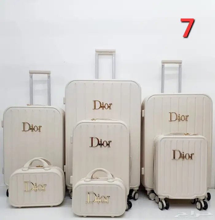 طقم شنط سفر طقم دبش عرايس 8