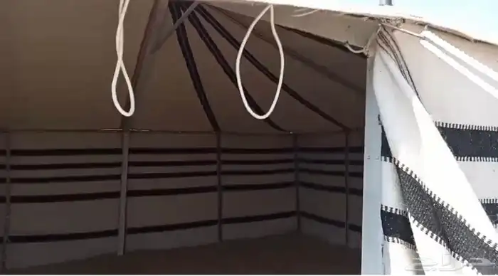 بيت شعر خيمه 11 6 جديده مع جملون بدون اعمده 3