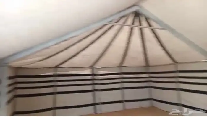 بيت شعر خيمه 11 6 جديده مع جملون بدون اعمده 1