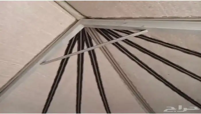 بيت شعر خيمه 11 6 جديده مع جملون بدون اعمده 2