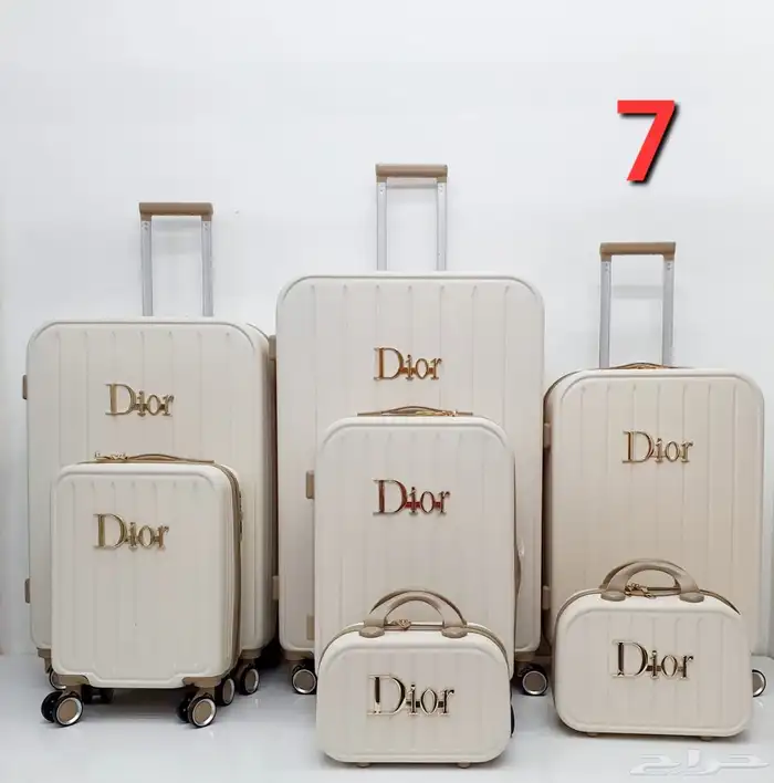 طقم شنط سفر طقم دبش عرايس 7