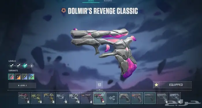 حساب فالورانت ملغم سكنات 20