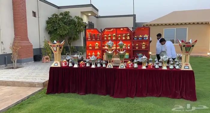 عربة فرسان نجد مع قوجين للمناسبات والحفلات 1