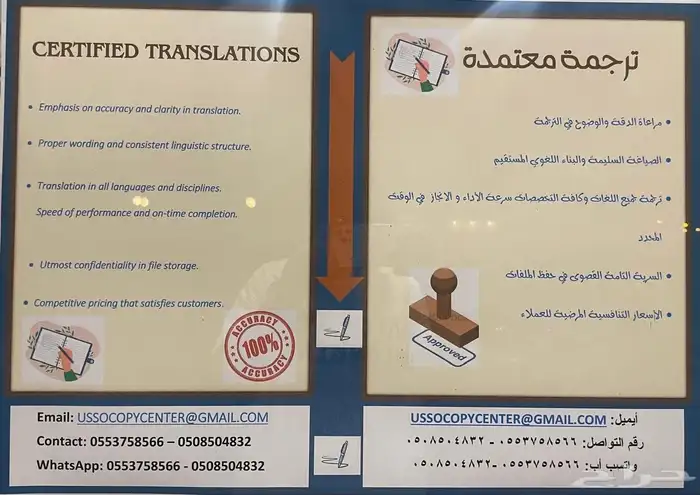 ترجمة معتمدة   جميع اللغات   أسعار منافسة 0