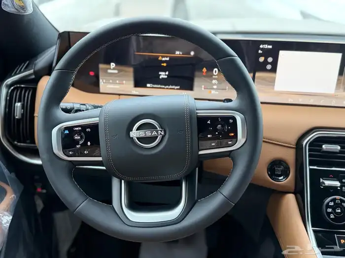 نيسان باترول بلاتينيوم تنفس طبيعي بترومين 2026 رمادي -جملي 15