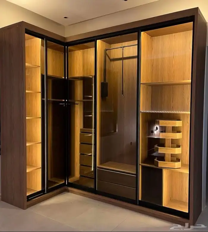 تفصيل اثاث وغرف نوم وديكورات خشبيه 15