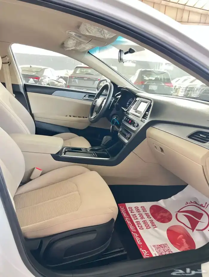 هيونداي سوناتا 2018 خليجي ماشي 99 الف 7