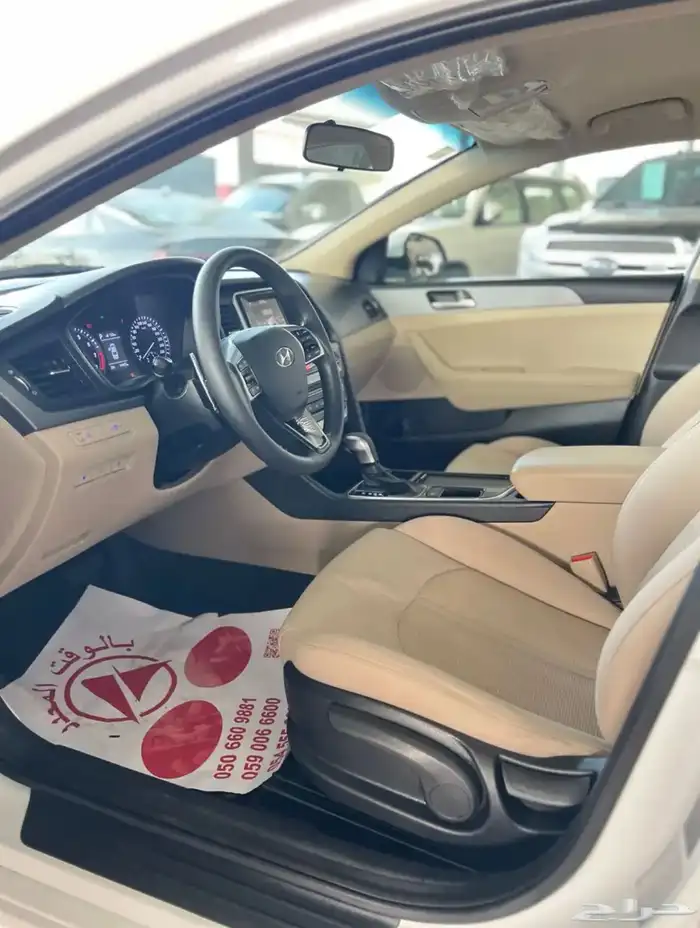 هيونداي سوناتا 2018 خليجي ماشي 99 الف 8