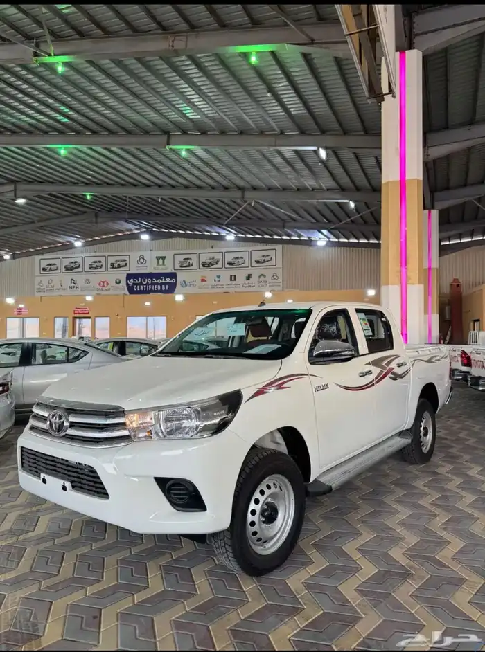 هايلوكس 2025 ديزل تماتيك سلق (خطوط حساسات ) أقل سعر 3