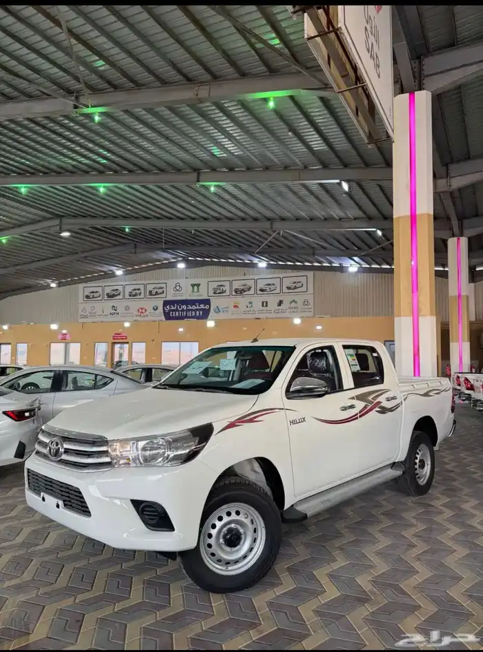 هايلوكس 2025 ديزل تماتيك سلق (خطوط حساسات ) أقل سعر 1