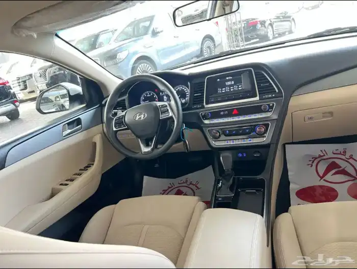 هيونداي سوناتا 2018 خليجي ماشي 99 الف 9