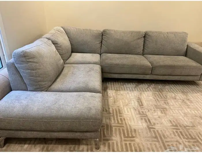 كنب L رمادي 0