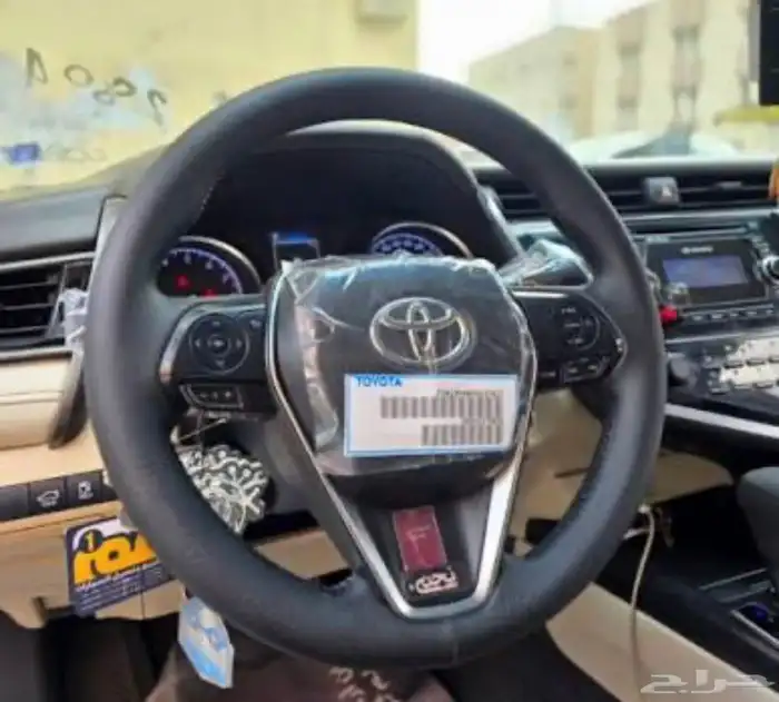 تنجيد قشرة طبلون و دركسون بجلد الماني نفس الوكاله 5