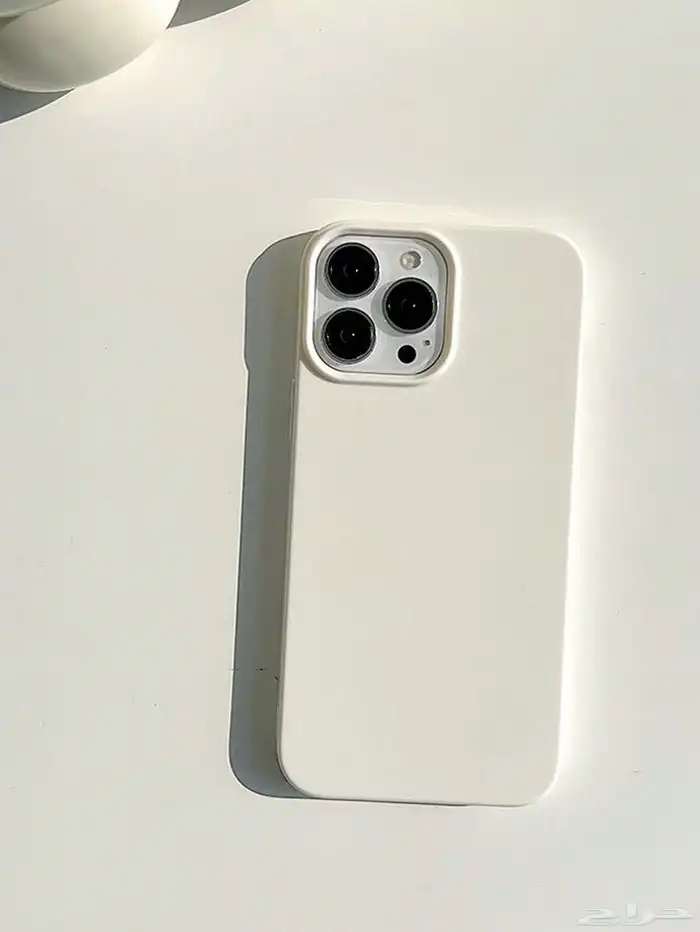 حافظة هاتف TPU ناعمة باللون الأبيض الكلاسيكي. 0