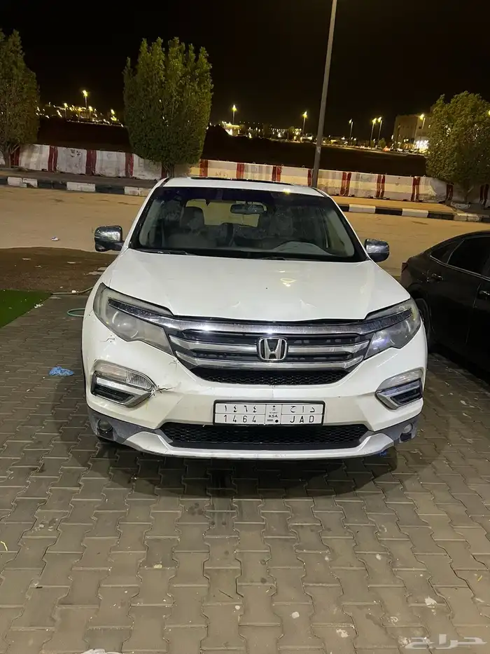 هوندا بايلوت 2016 نص فل تشليح لسبب وجود مخالفات 0