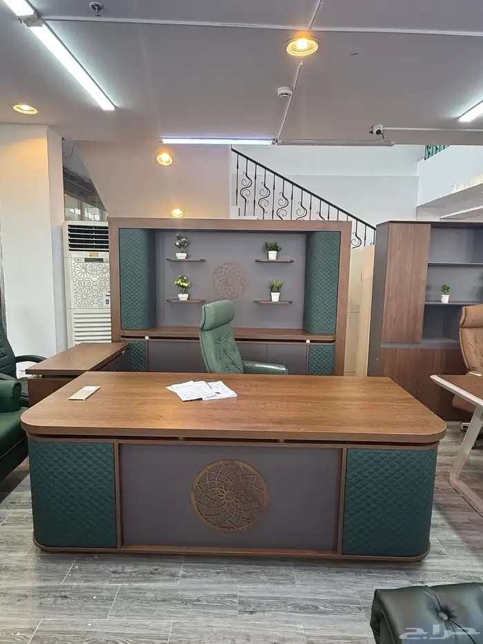 طاولات مكتبية فاخرة جديدة تمام ا للرئيس موجود 6