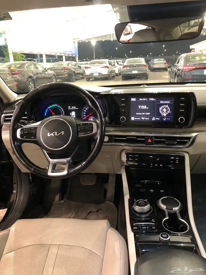 كيا K5 هايبر قير مكينة شاص ارباج علي الشرط 10