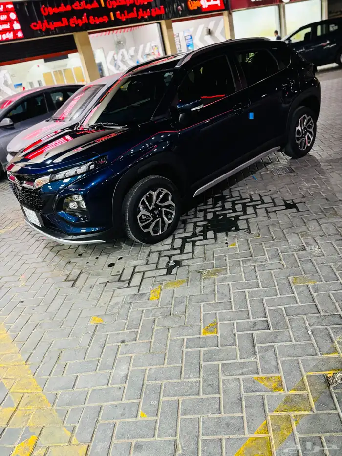 سوزوكي فرونكس 2025 ازرق للتنازل بدون مقابل عداد 8 الف 3