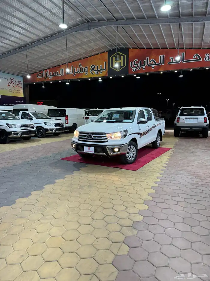 تويوتاهايلوكس غمارتينGLX توماتيك بنزين 2026سعودي 113.250شامل 0